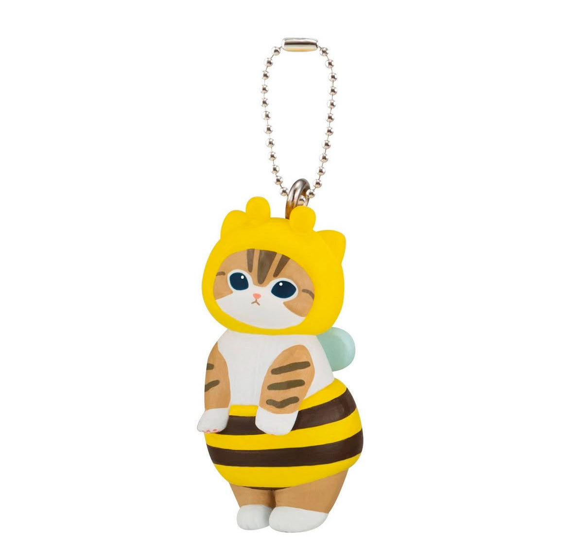 Gashapon Bandai Mofusand Bee Kitty Swing Charm Capsule Toy Full Set Of 5